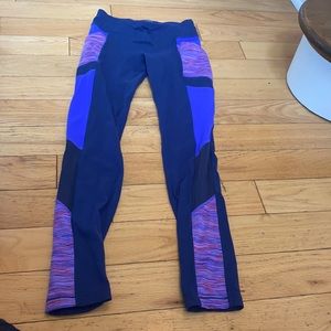 Athleta Girl pants large 12 block color